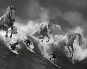 Guinness’ white horses: poetic, ineffable, brilliant