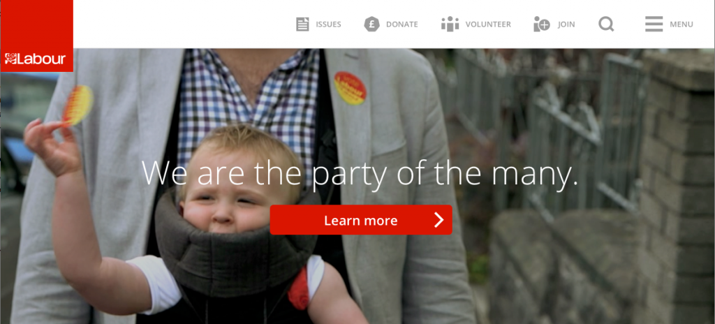 labour home page october 2014