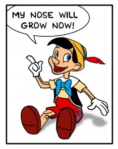 Paradoxical Pinocchio