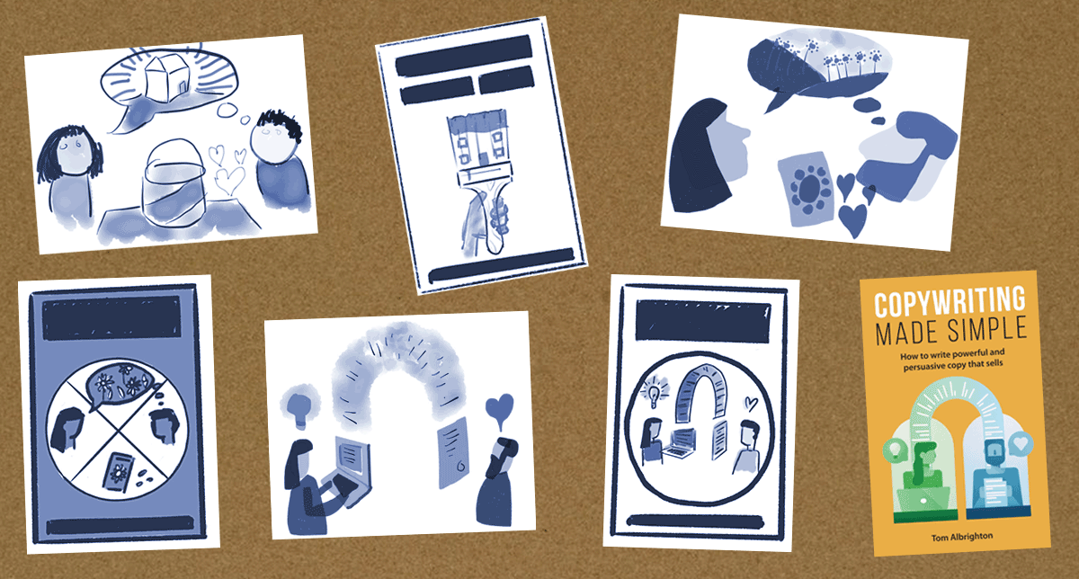 The story of a book cover