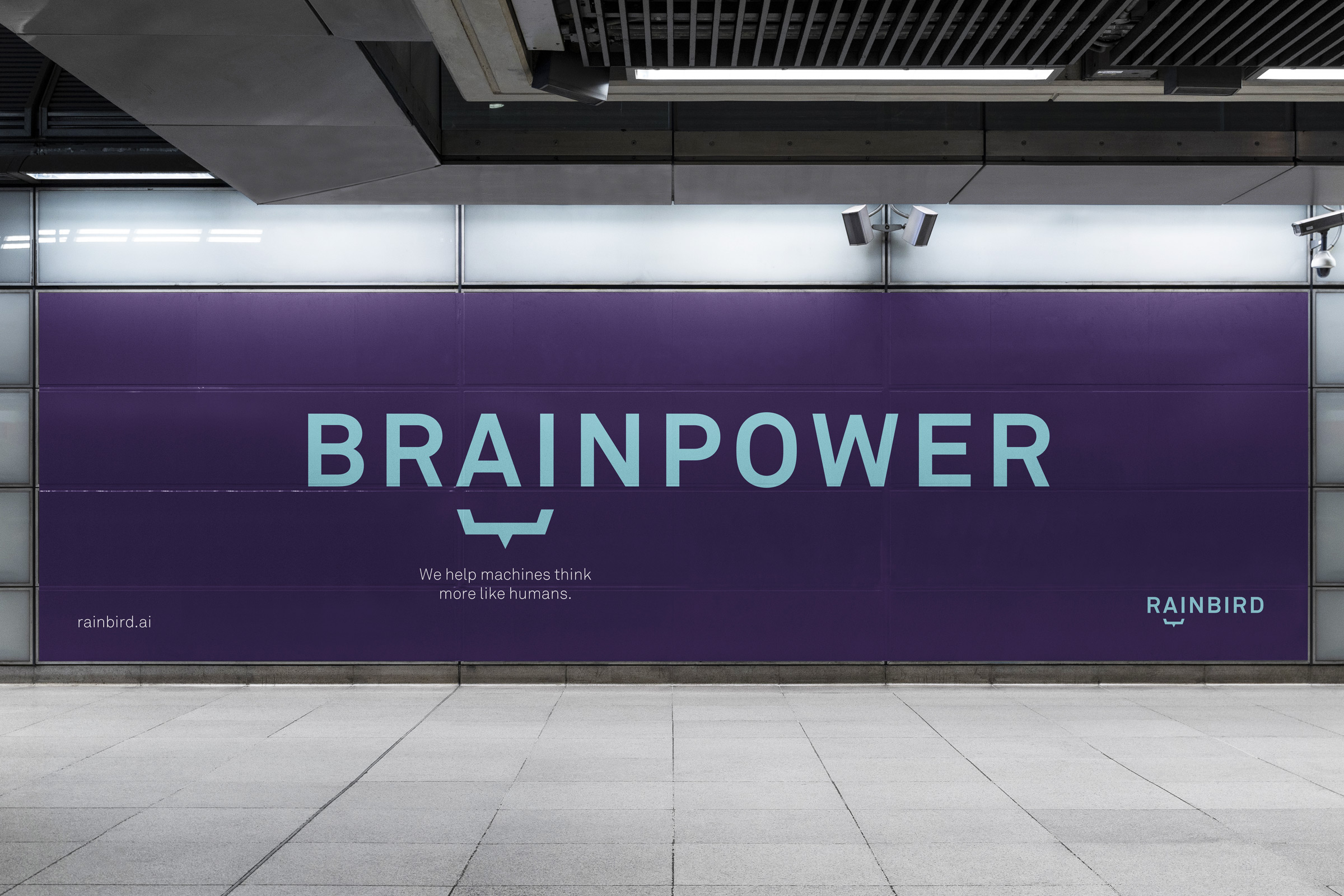 Rainbird 'Brainpower' poster